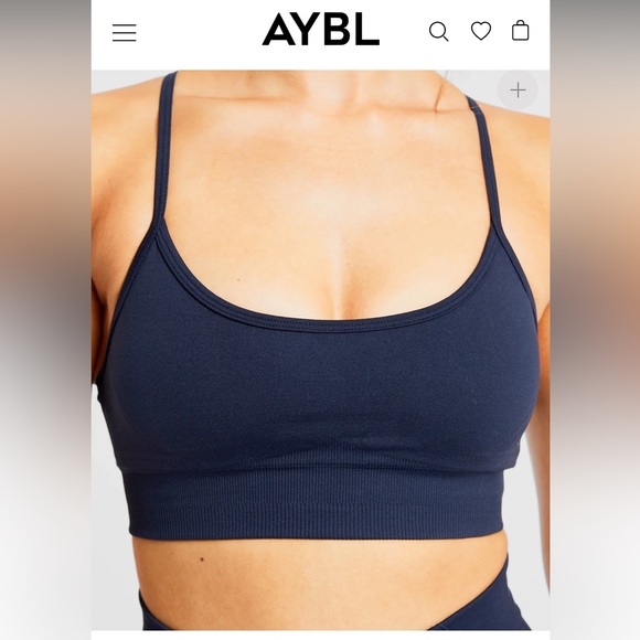 AYBL Empower Seamless Navy sports bra (brand new) - Picture 12 of 12